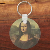 Mona Lisa Leonardo da Vinci Fine Art Sleutelhanger (Voorkant)