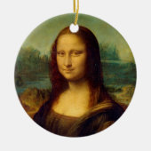 Mona Lisa | Leonardo da Vinci Keramisch Ornament (Voorkant)