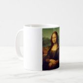 Mona Lisa, Leonardo da Vinci Koffiemok (Voorkant links)