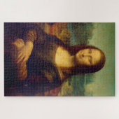 Mona Lisa, Leonardo da Vinci Legpuzzel (Horizontaal)