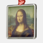 Mona Lisa - Leonardo da Vinci Metalen Ornament (Links)