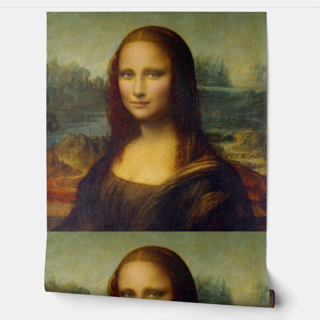 Mona Lisa Leonardo France Behang (Afrollen)