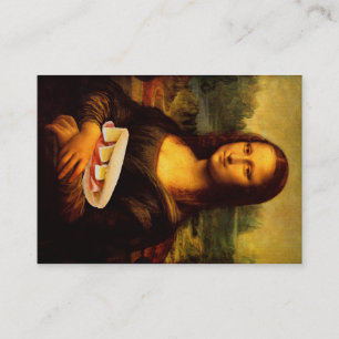 Mona Lisa Loves Panini Visitekaartje