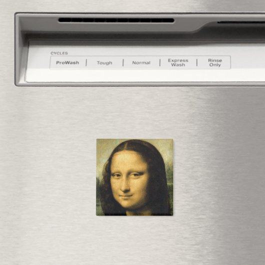 Mona Lisa Magnet Magneet (Insitu (Vaatwasser))