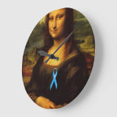Mona Lisa met blauw lintje Grote Klok (Hoek)