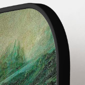 Mona Lisa met een kat Leonardo da Vinci Pickleball Paddle (Links Detail)