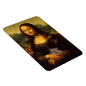 Mona Lisa met Hamster Magneet (Rechterzijde)