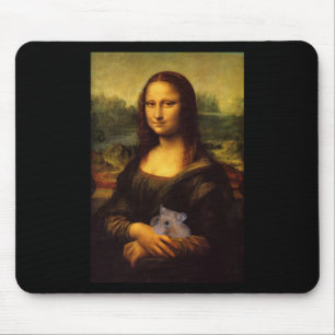 Mona Lisa met Hamster Muismat