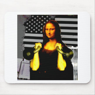 Mona Lisa met KettleBells Muismat