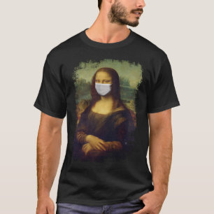 Mona Lisa met Masker T-shirt