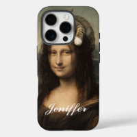 Mona Lisa met slapende kat