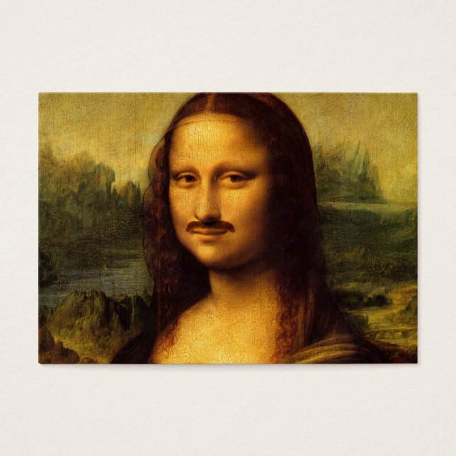 mona lisa moustache (Devant)