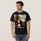 Mona Lisa Nieuwjaar T-shirt (Voorkant volledig)