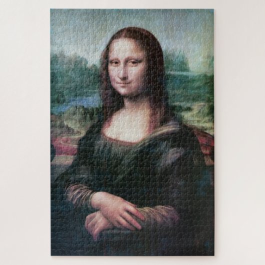 Mona Lisa Old Masters van Leonardo da Vinci Legpuzzel (Verticaal)