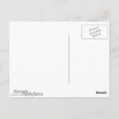 Mona Lisa - Ongemaskeerd Briefkaart (Achterkant)