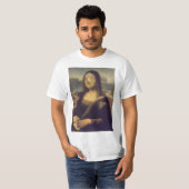 Mona Lisa - Ongemaskeerd T-shirt (Voorkant volledig)