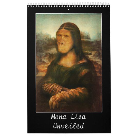 Mona Lisa onthuld Kalender (Hoes)