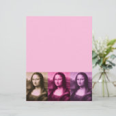 Mona Lisa Paarse roze chocolade (Staand voorkant)