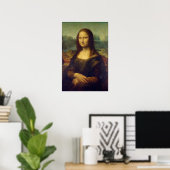 Mona Lisa par Leonardo da Vinci - Poster (Bureau à domicile)