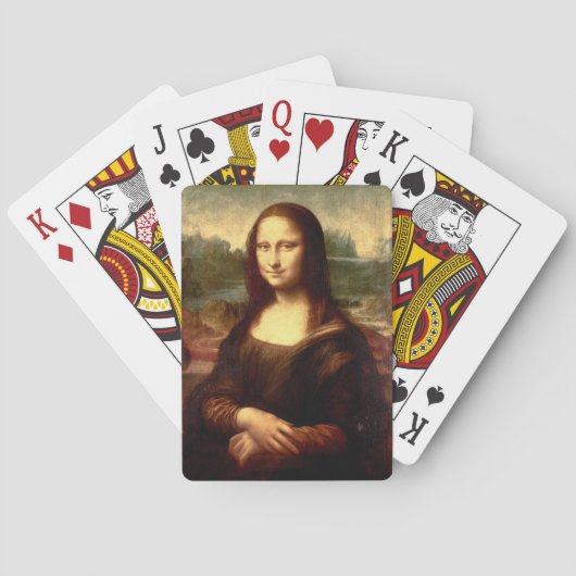 Mona Lisa Pokerkaarten (Achterkant)