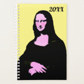 Mona Lisa Pop Art  Planner (Voorkant)