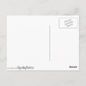 Mona Lisa Pop Art Style Briefkaart (Achterkant)