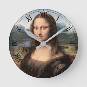 Mona Lisa Portrait / Painting Ronde Klok