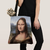 Mona Lisa Portrait / Schilderen Tote Bag (Dichtbij)