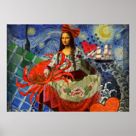 Mona Lisa Poster (Voorkant)