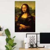 Mona Lisa - Poster d'art de la reproduction (Bureau à domicile)
