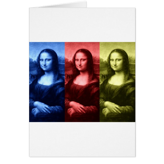 Mona Lisa Primaire kleuren (Voorkant)