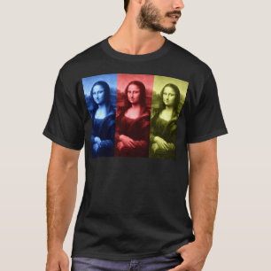 Mona Lisa Primaire kleuren T-shirt