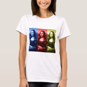Mona Lisa Primaire kleuren T-shirt