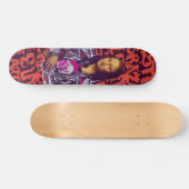Mona Lisa Punk Art Skateboard (Horizontaal)