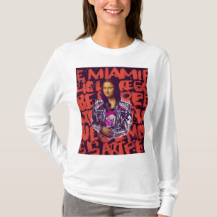 Mona Lisa Punk Art T-shirt