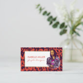 Mona Lisa Punk Art Visitekaartje (Staand voorkant)