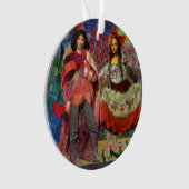 Mona Lisa Romantique Drôle Coloré Travail Artistiq (devant)