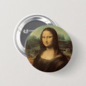 Mona Lisa Ronde Button 5,7 Cm (Voorkant /achterkant)