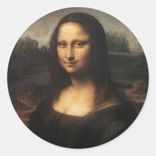 Mona Lisa Ronde Sticker