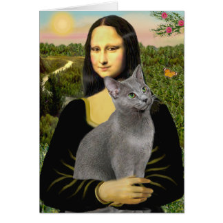 Mona Lisa - Russische blauwe kat