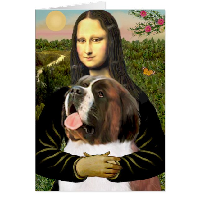 Mona Lisa - Saint Bernard (Devant)