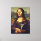 Mona Lisa Self-Care Wall Art Canvas Afdruk (Voorkant)