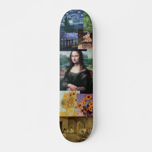Mona Lisa Skateboard (Voorkant)