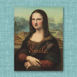 Mona Lisa Smile Briefkaart