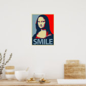 Mona Lisa Smile Poster (Keuken)