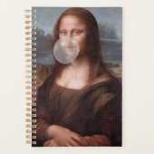 Mona Lisa souffle de bulle grise gomme (Devant)