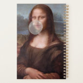 Mona Lisa souffle de bulle grise gomme (Dos)