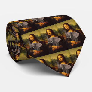 Mona Lisa steunt Olephants Stropdas