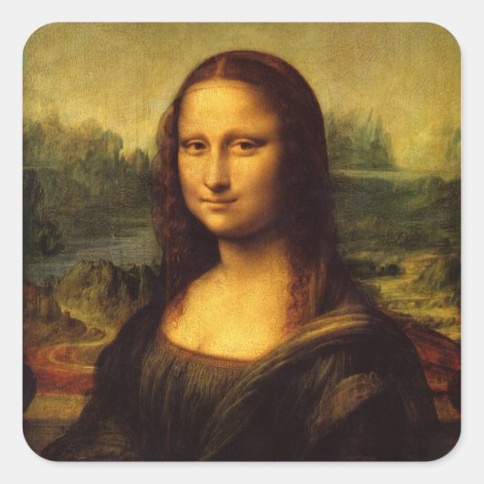 Mona Lisa Sticker (Voorkant)