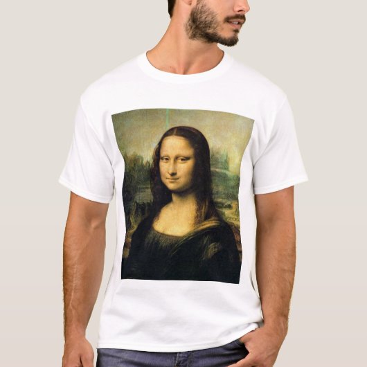 Mona lisa  t-shirt (Voorkant)